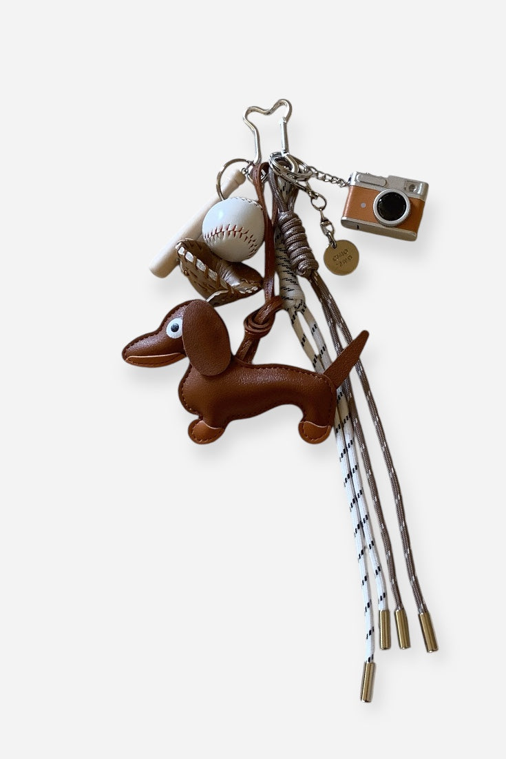 DACHSHUND CAMERA CHARM