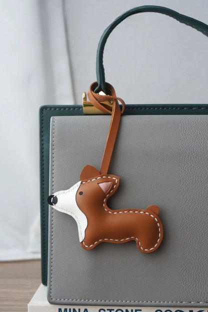 PEMBROKE WELSH CORGI BAG CHARM