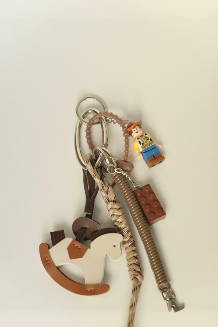 WOODY BAG CHARM