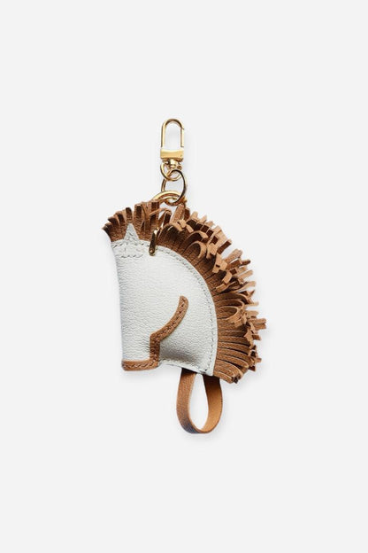 HORSE BAG CHARM | WHITE