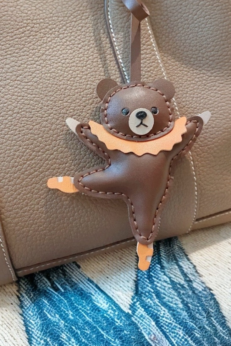 BALLET BEAR BAG CHARM