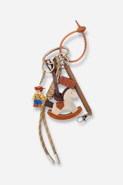 WOODY BAG CHARM