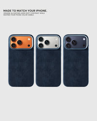 Funda para teléfono Alcántara — Cobalto