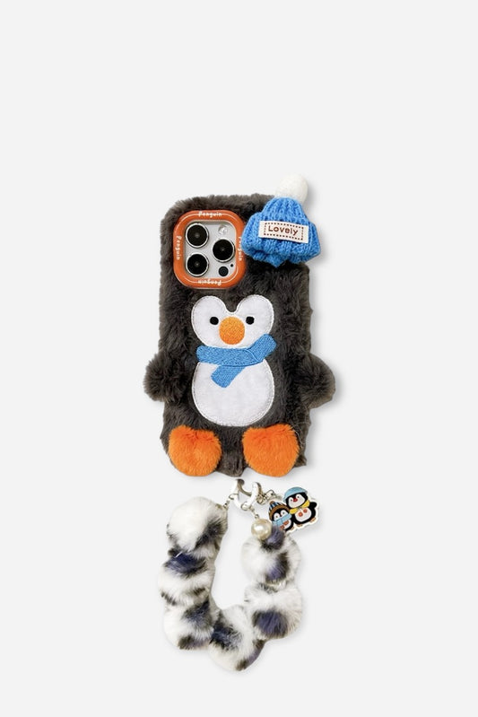 PENGUIN PLUSH CASE