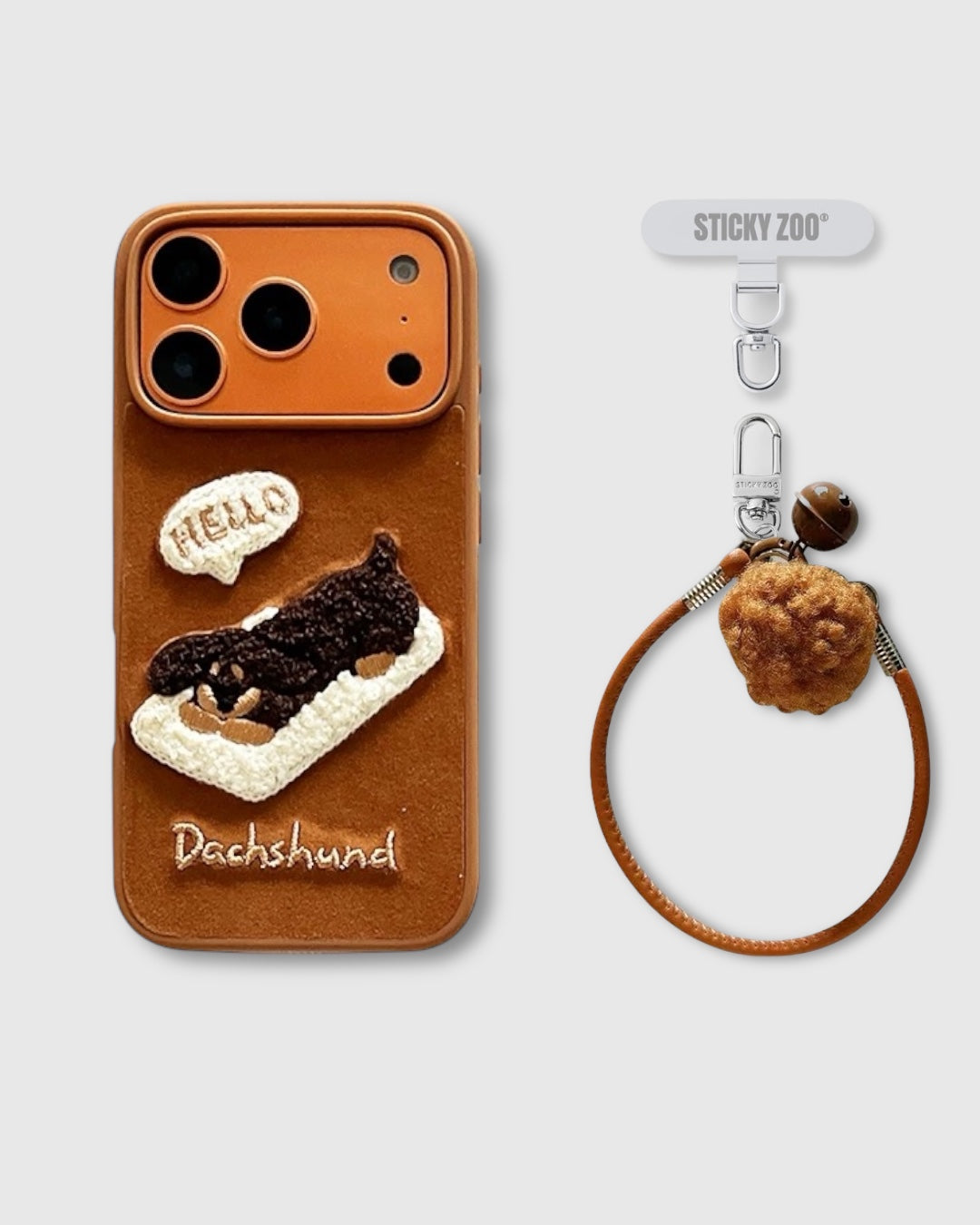 Sticky Zoo® Phone Cases – Trendy Animal-Themed Cases with Puppies