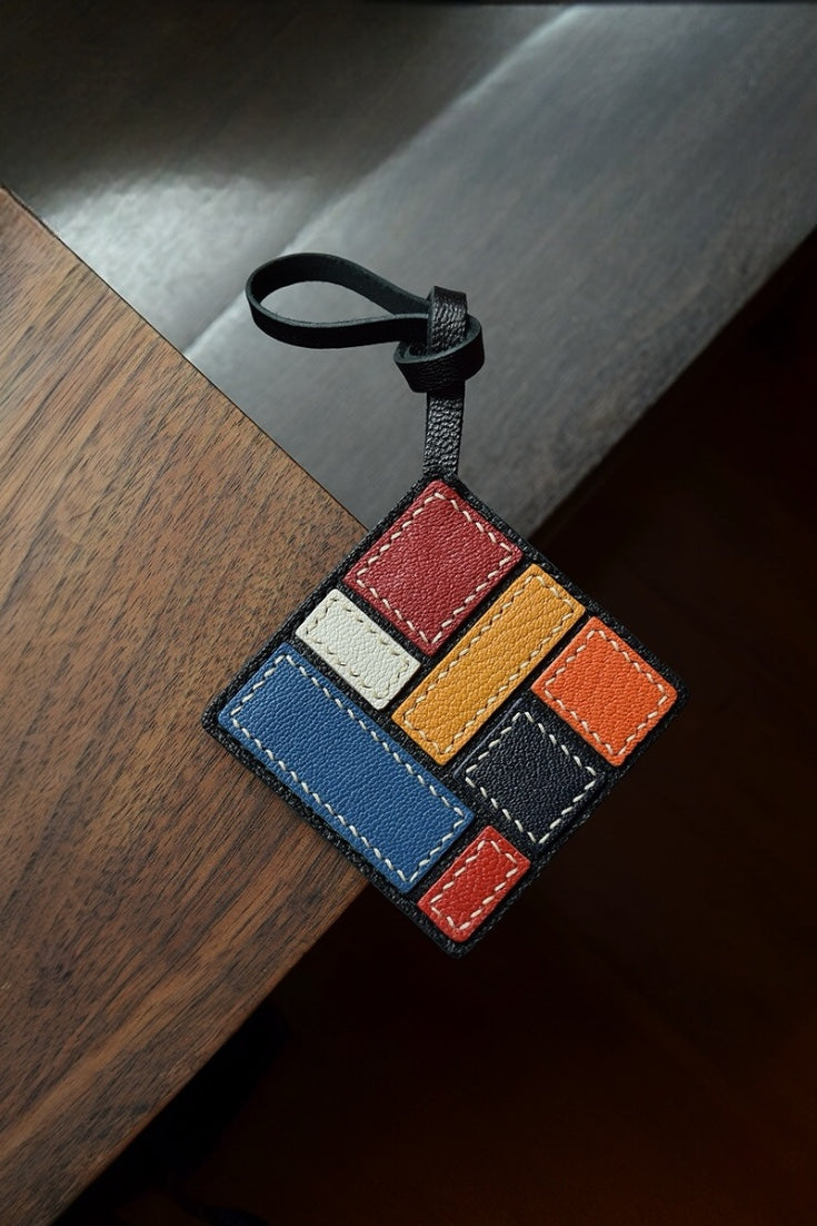 PIET MONDRIAN BAG CHARM