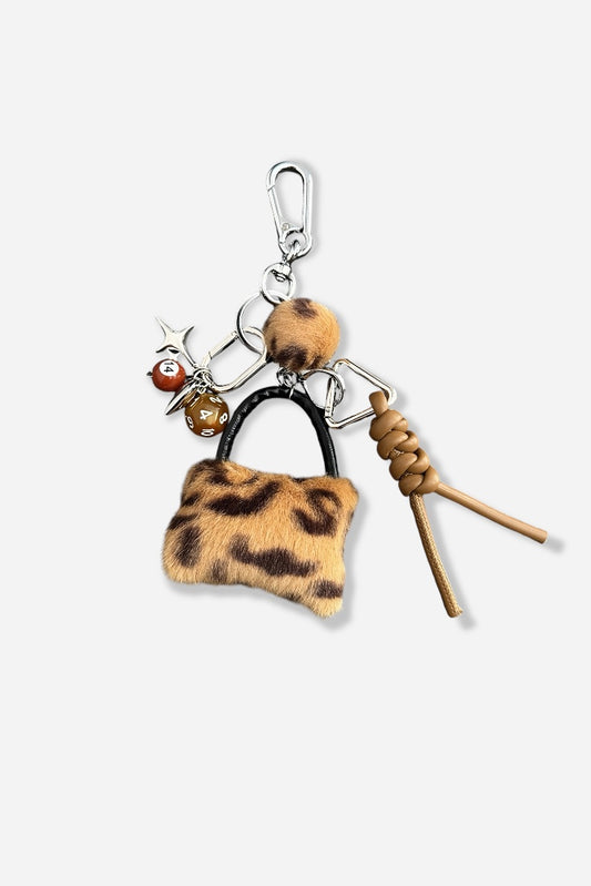 BAG LEOPARD BAG CHARM