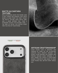 ALCANTARA PHONE CASE — STORM