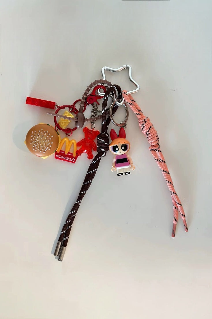 POWERPUFF GIRLS BAG CHARM