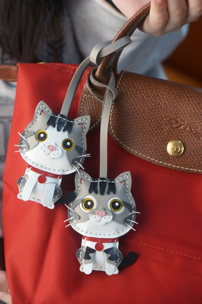 AMERICAN WIREHAIR BAG CHARM