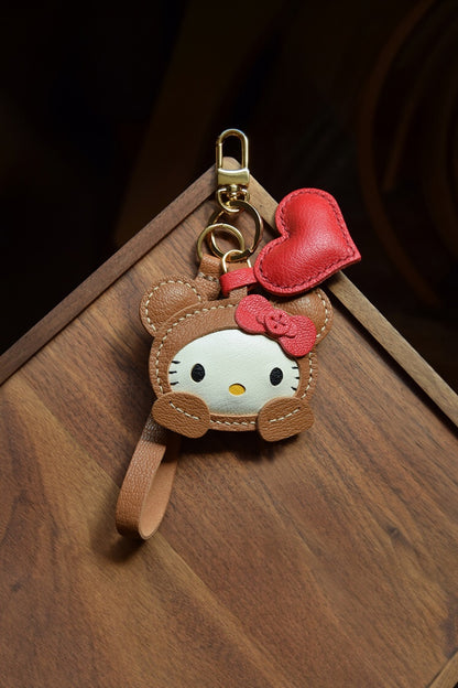 HELLO KITTY HEART BAG CHARM