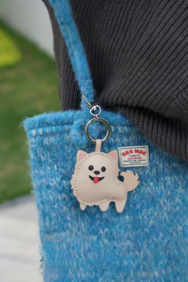 POMERANIAN BAG CHARM