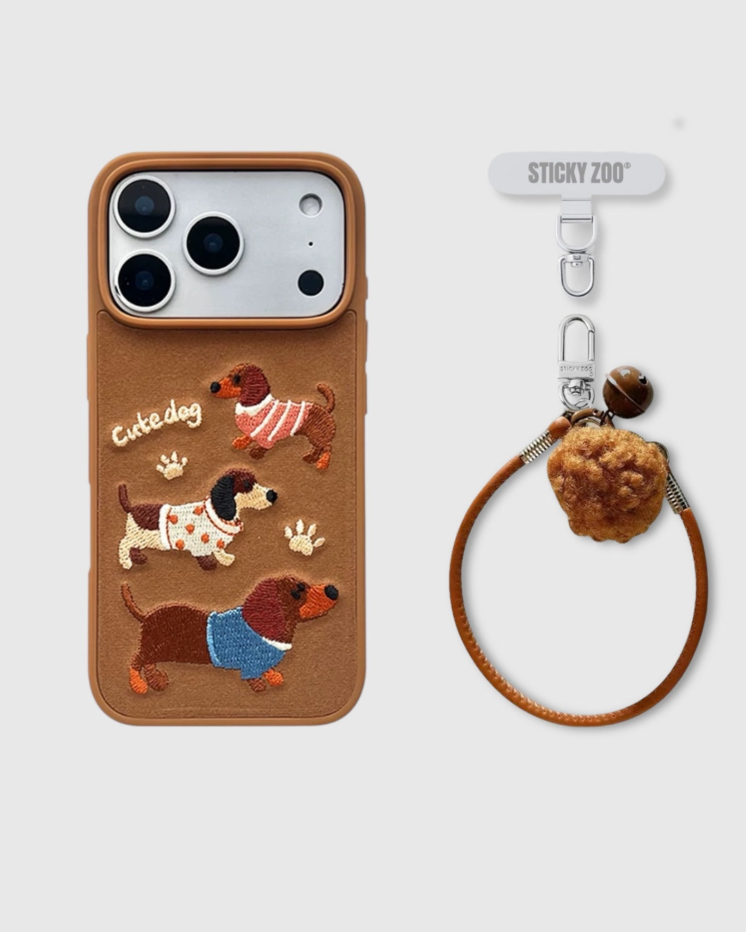 Sticky Zoo® Phone Cases – Trendy Animal-Themed Cases with Puppies