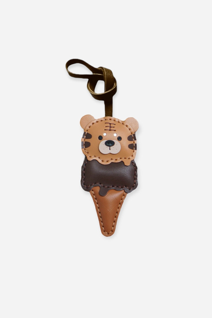 TIGER ICE CREAM BAG CHARM