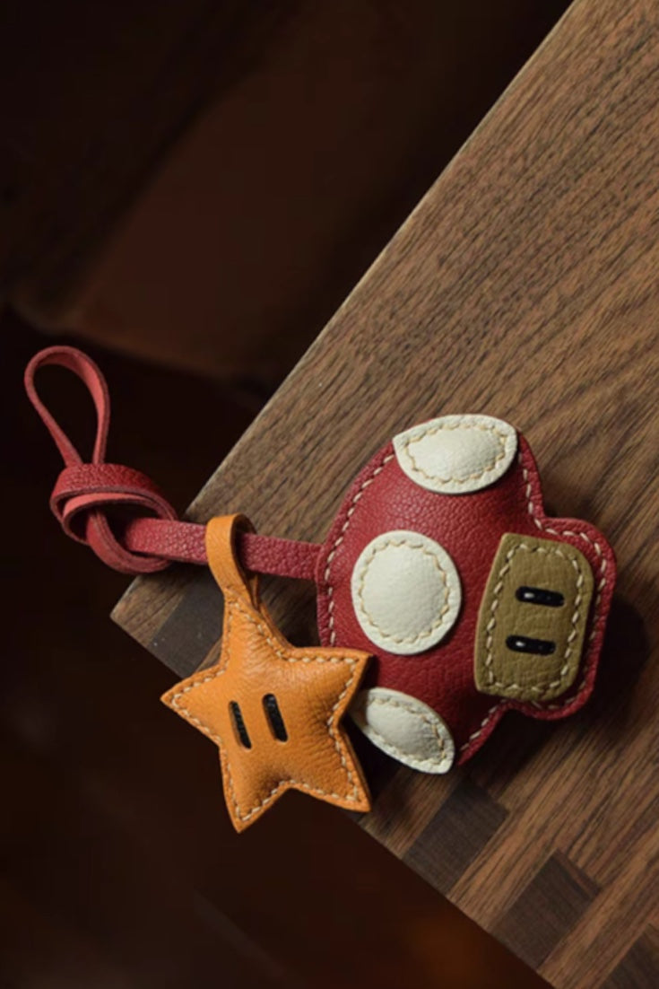 SUPER MUSHROOM BAG CHARM