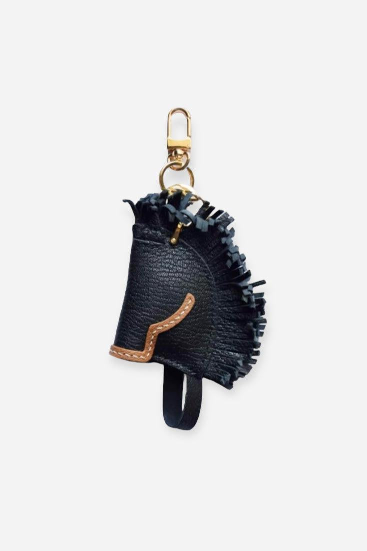 HORSE BAG CHARM | BLACK