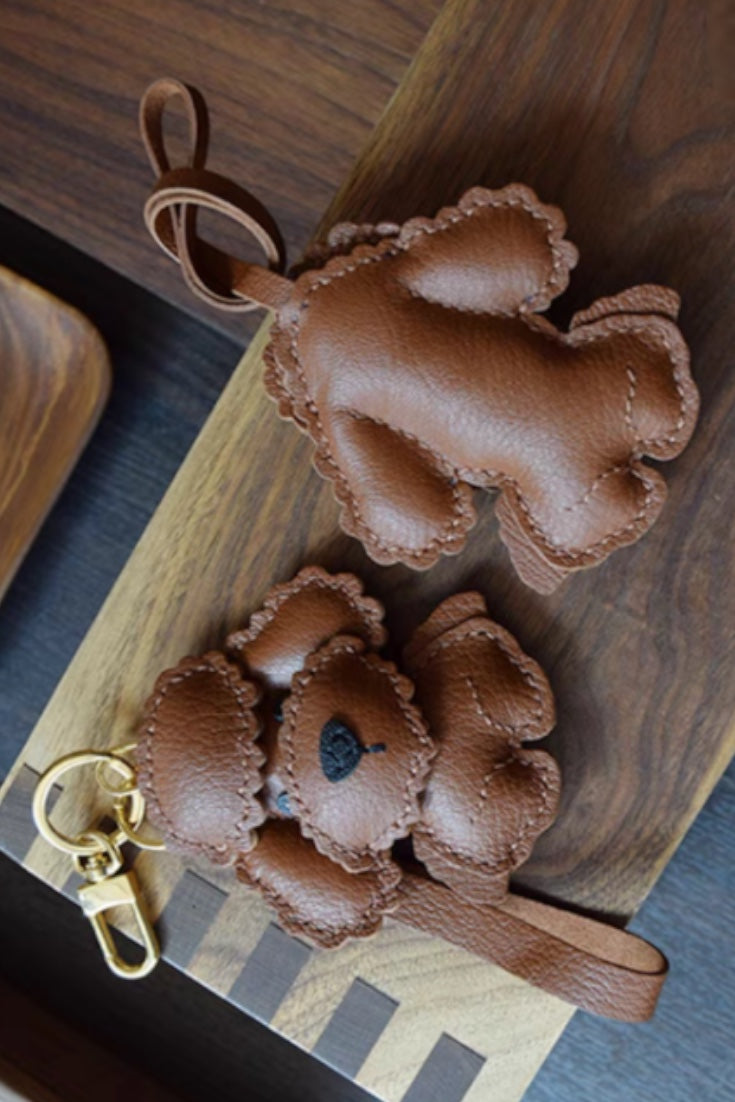 POODLE TEDDY BAG CHARM