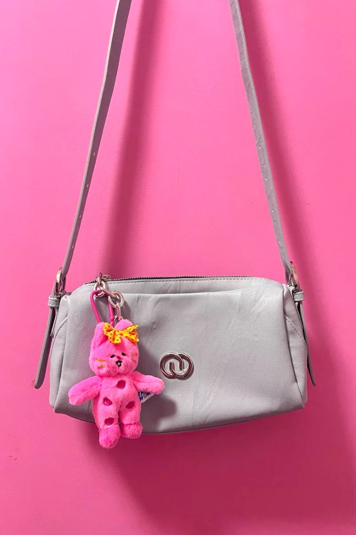 PINKIE THE BEAR BAG CHARM