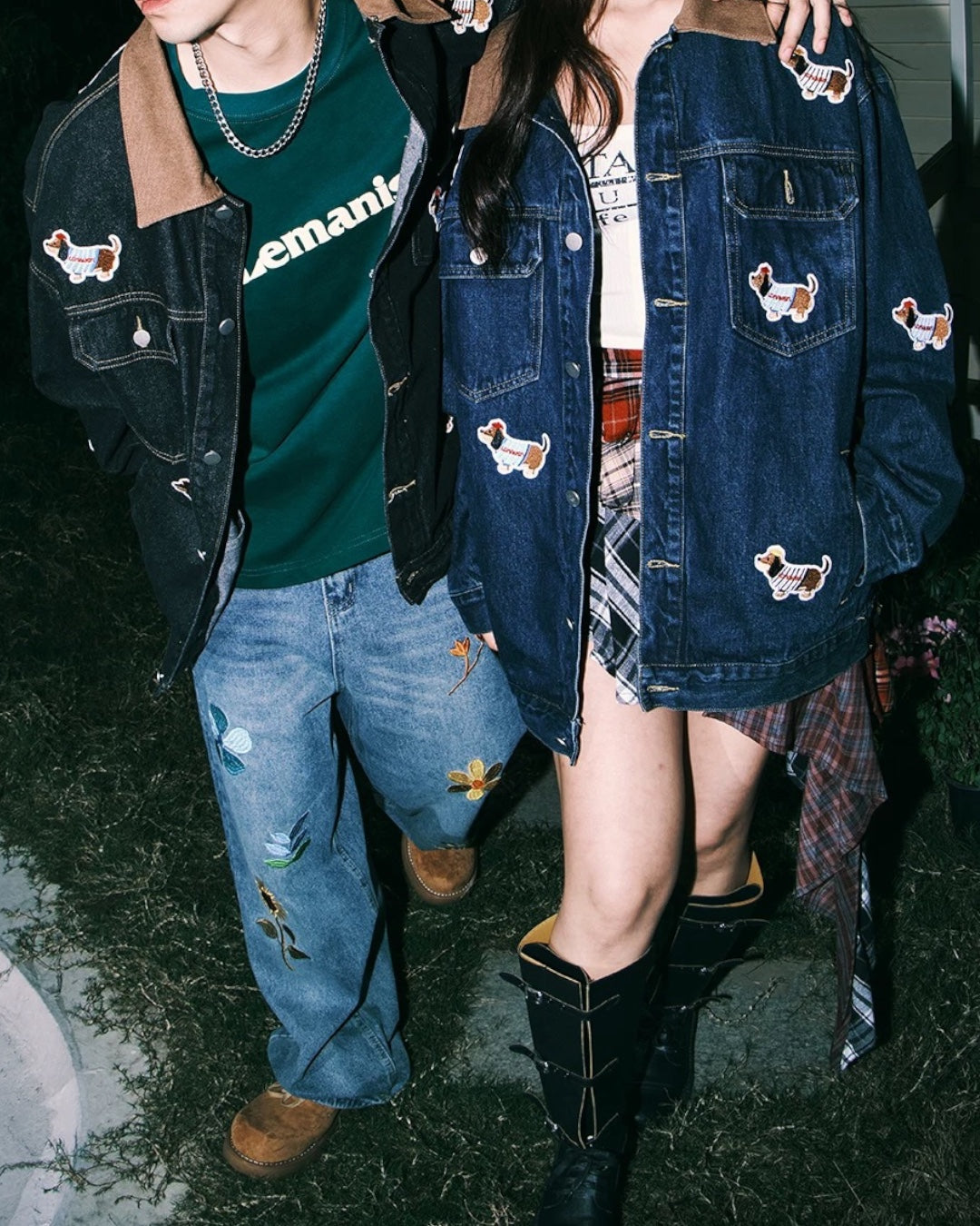DACHSHUND DENIM JACKET