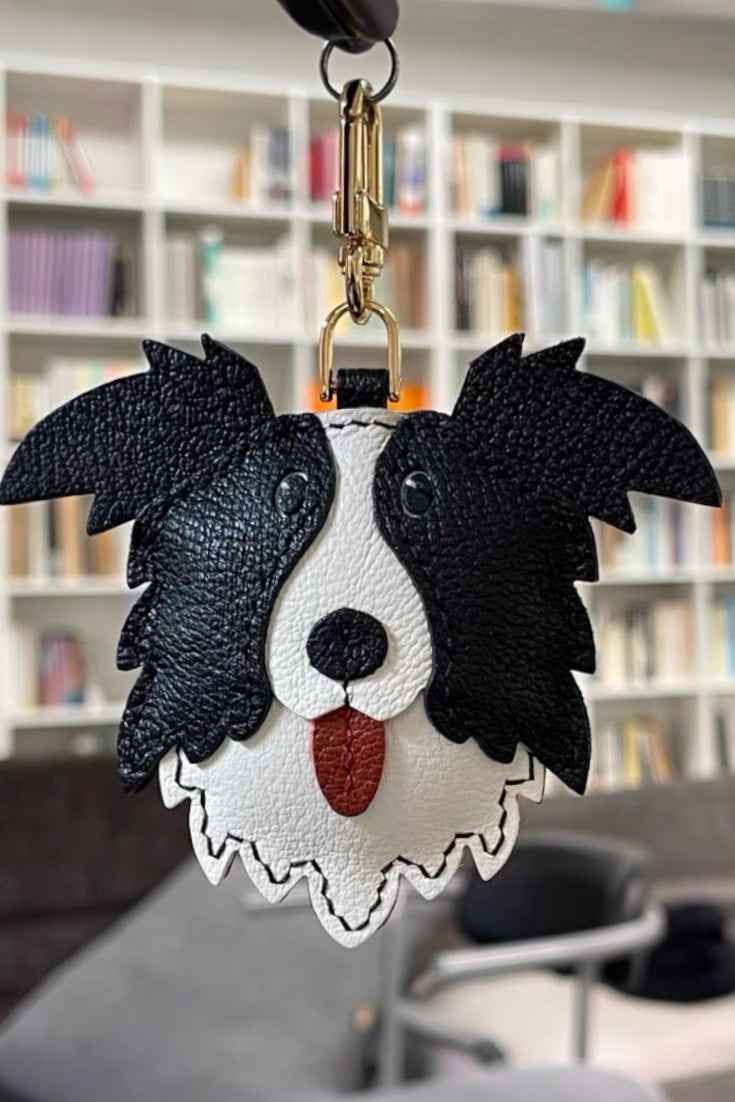BORDER COLLIE CHARM | FOLDED EAR STYLE