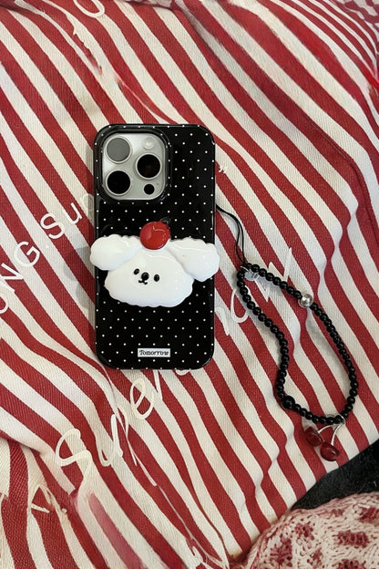 CHERRY DOT PUP CASE