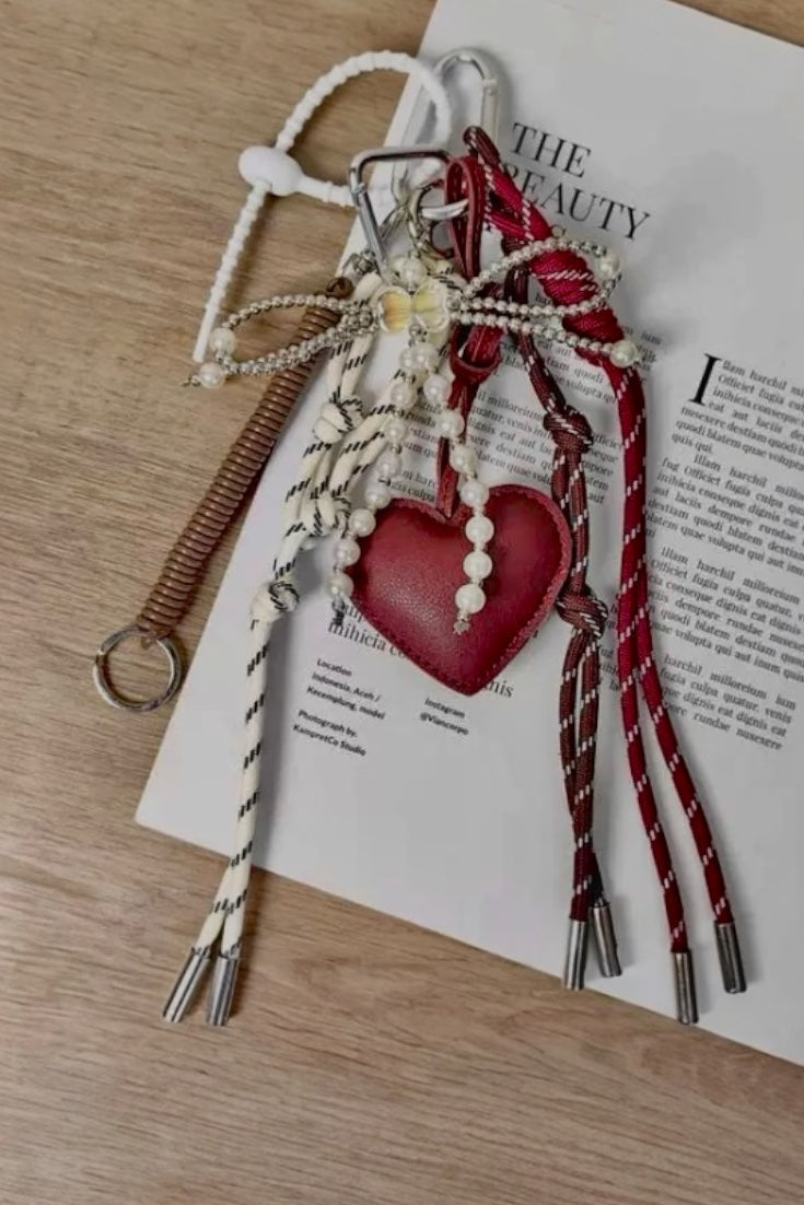 HEART STRINGS BAG CHARM