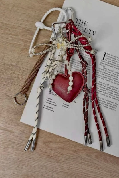 HEART STRINGS BAG CHARM