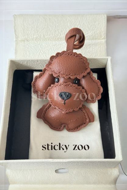 POODLE TEDDY BAG CHARM