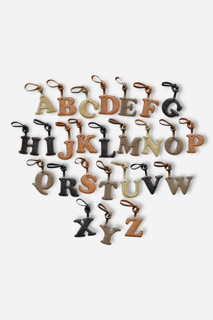 ALPHABET BAG CHARM