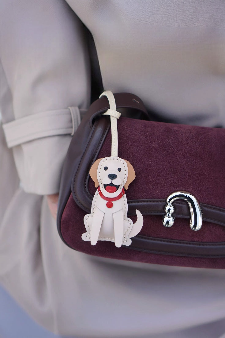 GOLDEN RETRIEVER BAG CHARM