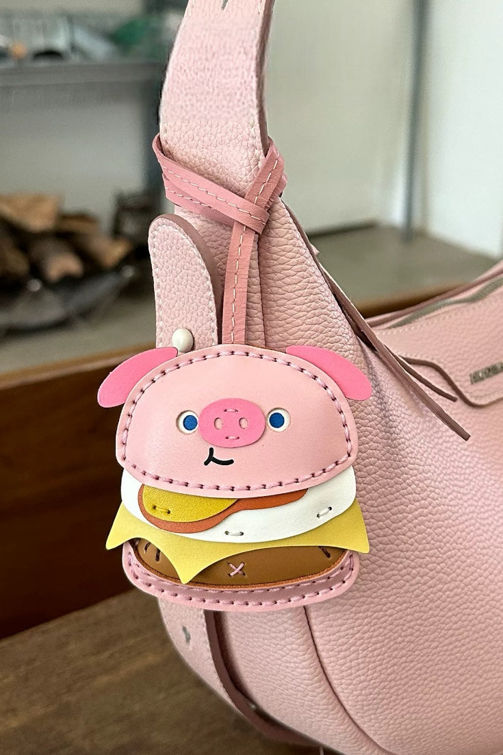 PORK FILLET CHEESEBURGER BAG CHARM