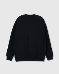 STICKYZOO Teddy Bear Sweatshirt alternate colorway with hand-stitched plush bear and pearl necklace