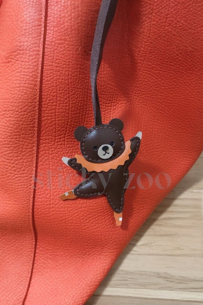 BALLET BEAR BAG CHARM