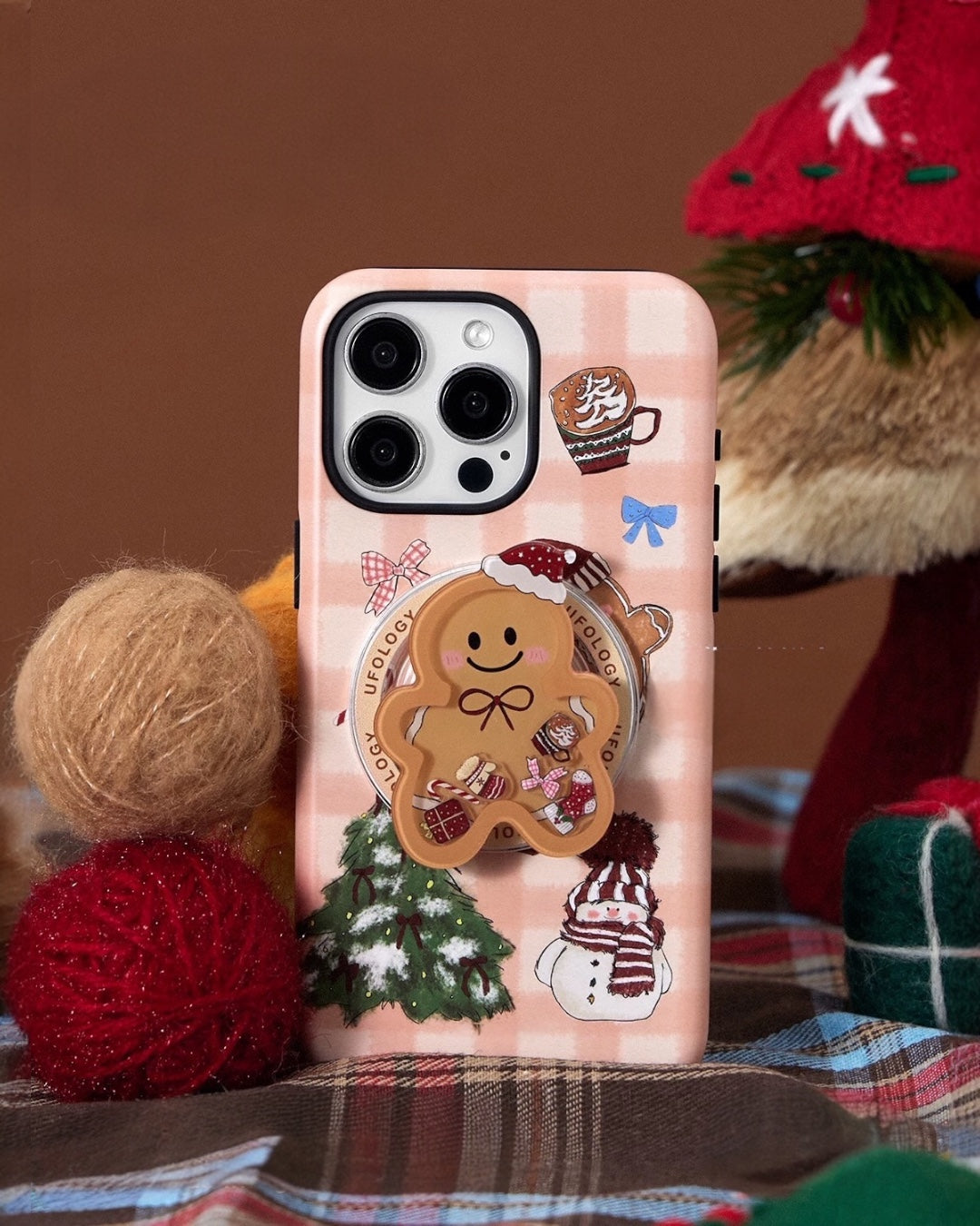 GINGERBREAD DOLL CASE