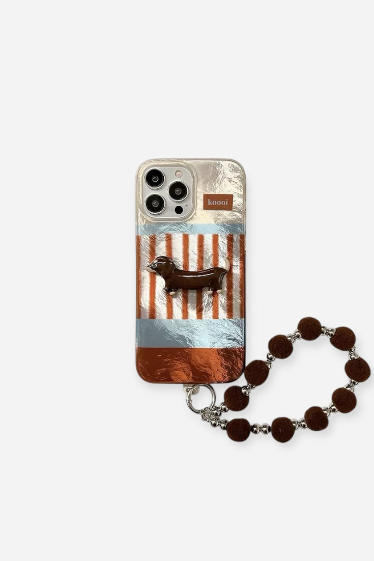 DACHSHUND STRIPE CASE
