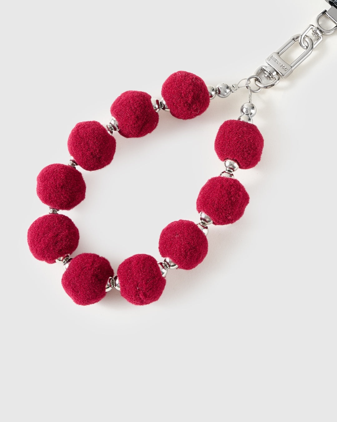 CHERRY VELVET CHARM CASE SET