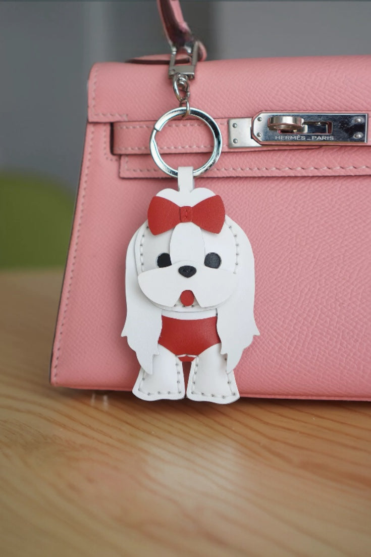 MALTESE BAG CHARM