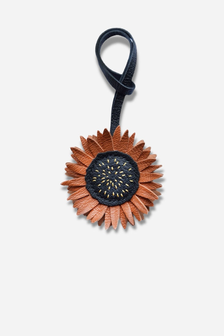 SUNFLOWER BAG CHARM