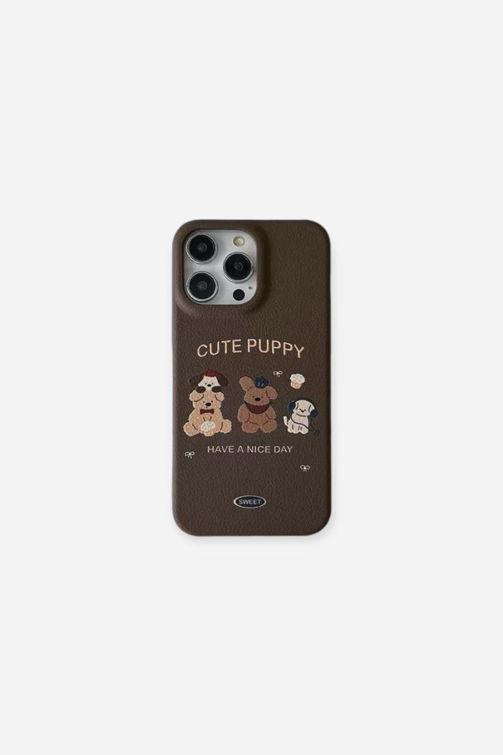 SWEET PUPPY FRIENDS CASE