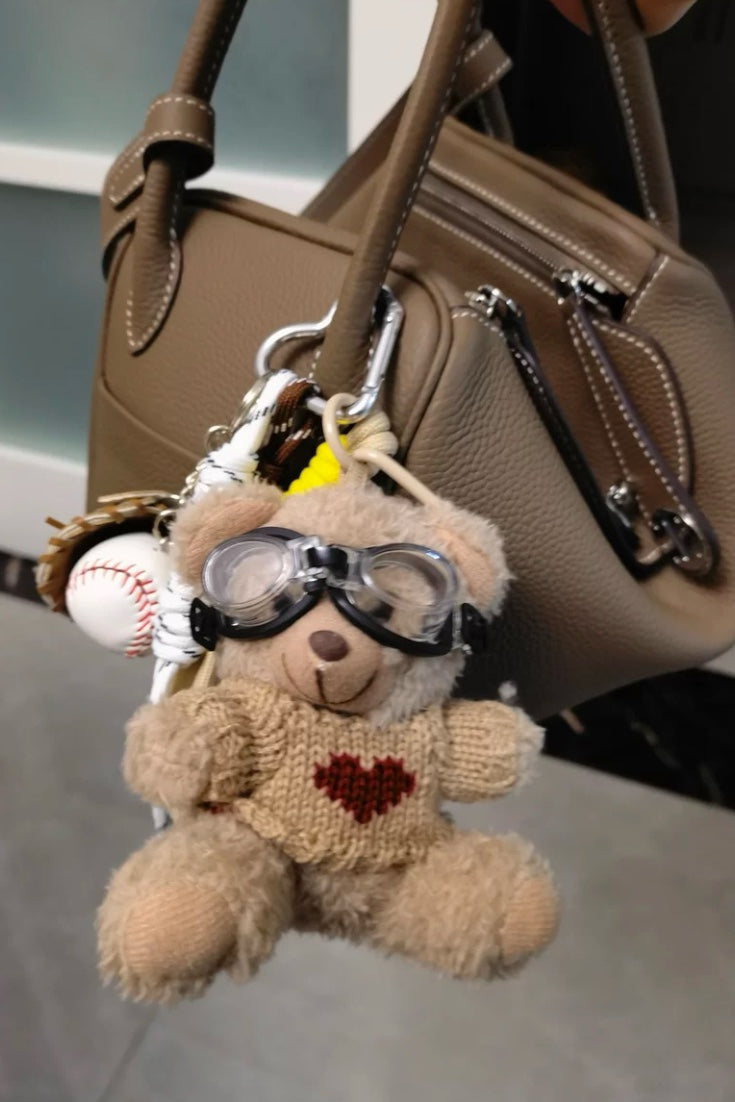 ADVENTURE BEAR BAG CHARM