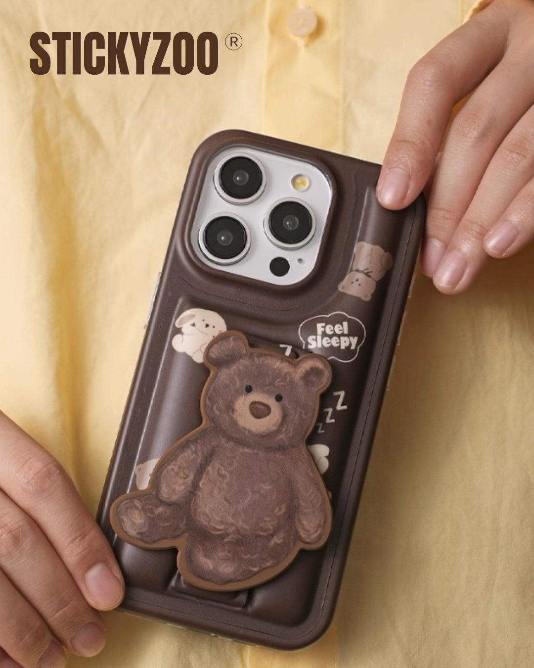 FEEL SLEEPY TEDDY BEAR CASE