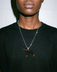 DOBERMAN BEAD NECKLACE