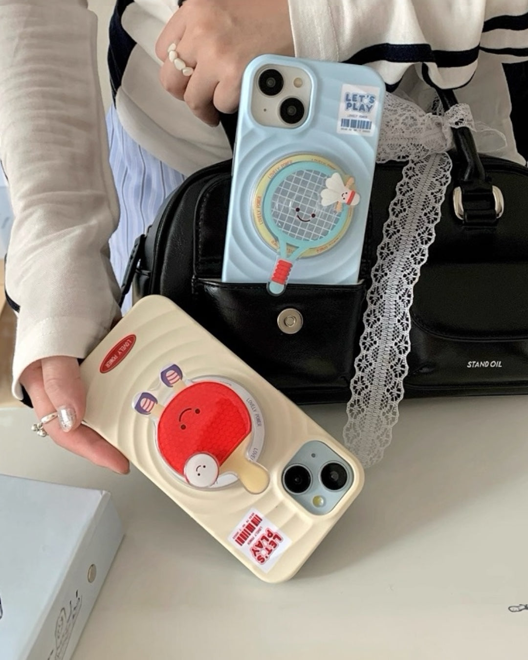 PING PONG PLAYING CASE