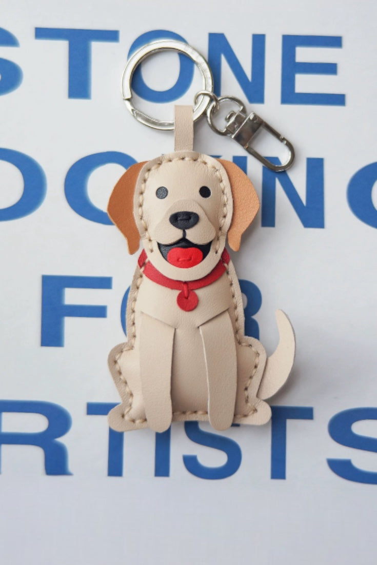 GOLDEN RETRIEVER BAG CHARM