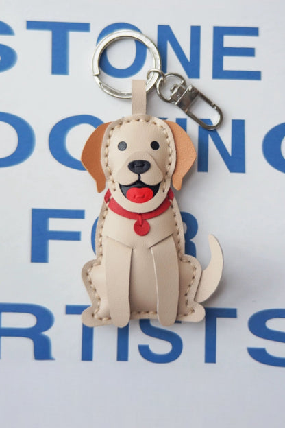 GOLDEN RETRIEVER BAG CHARM