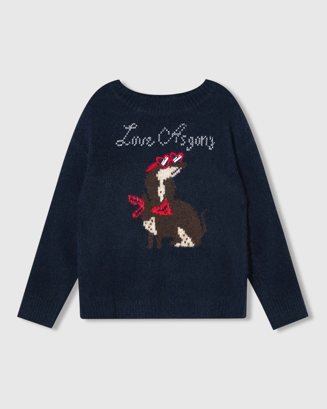 LOVE DACHSHUND SWETER