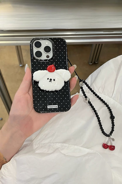 CHERRY DOT PUP CASE