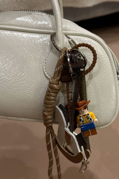 WOODY BAG CHARM