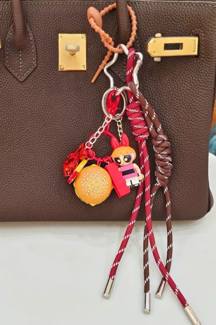 POWERPUFF GIRLS BAG CHARM