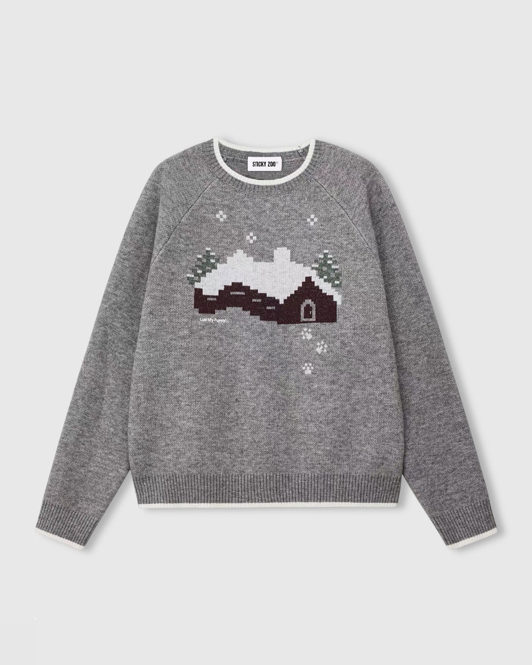 HOLIDAY PUPPY HOME SWEATER